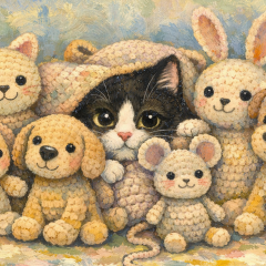 Squeak & Purr Crochet & More 